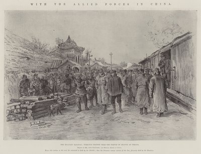 With the Allied Forces in China by Johann Nepomuk Schonberg